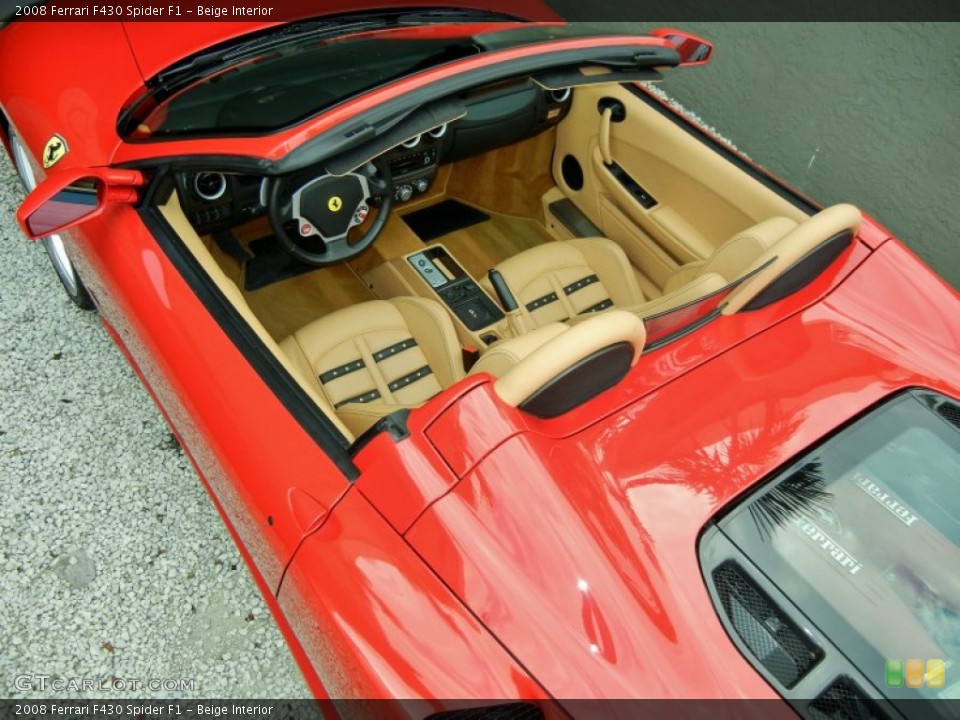 Beige Interior Photo for the 2008 Ferrari F430 Spider F1 #59638467