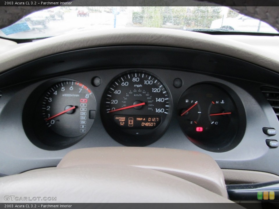 Parchment Interior Gauges for the 2003 Acura CL 3.2 #59638587
