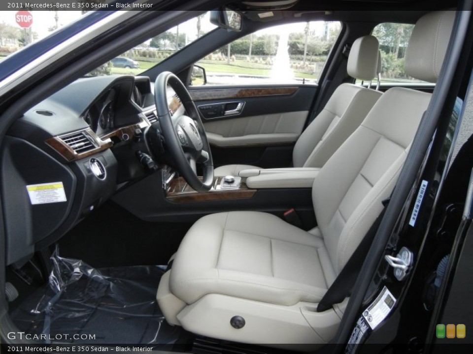 Black Interior Photo for the 2011 Mercedes-Benz E 350 Sedan #59641502
