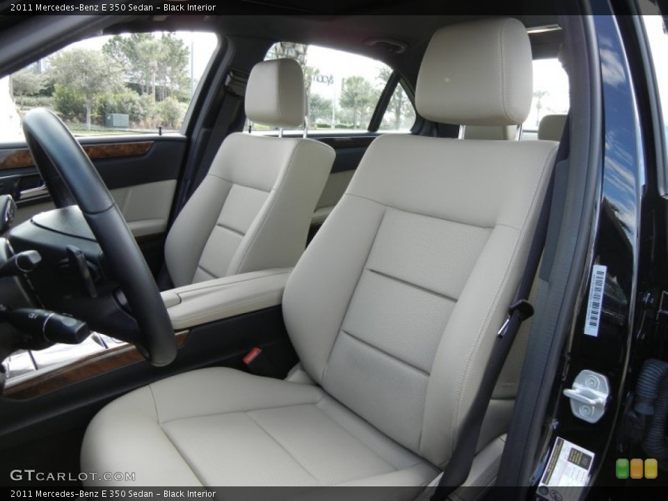 Black Interior Photo for the 2011 Mercedes-Benz E 350 Sedan #59641511