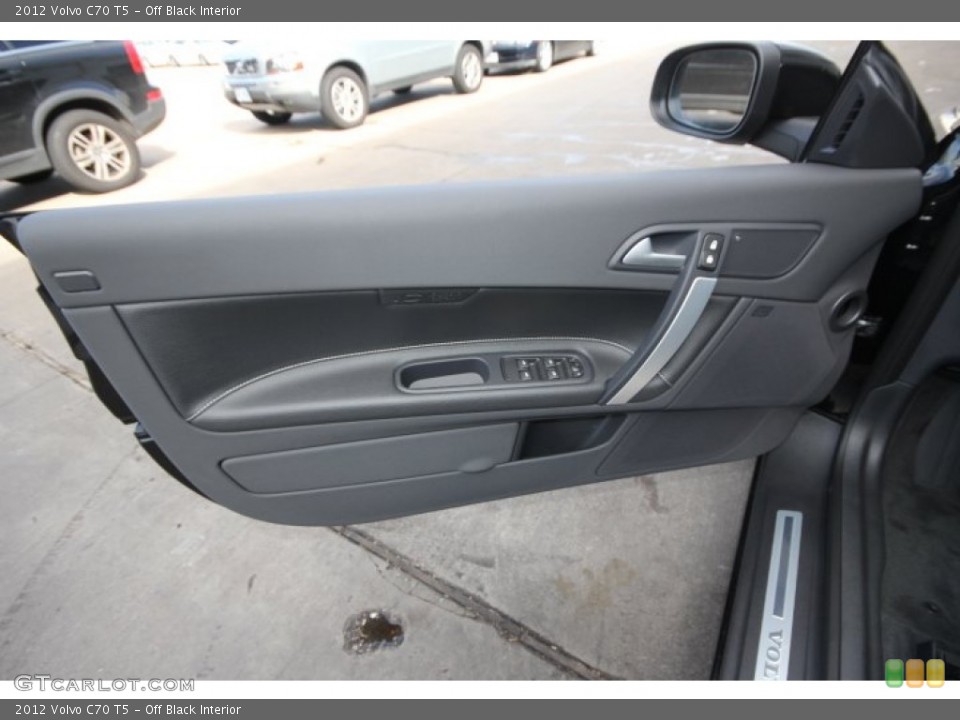 Off Black Interior Door Panel for the 2012 Volvo C70 T5 #59642753