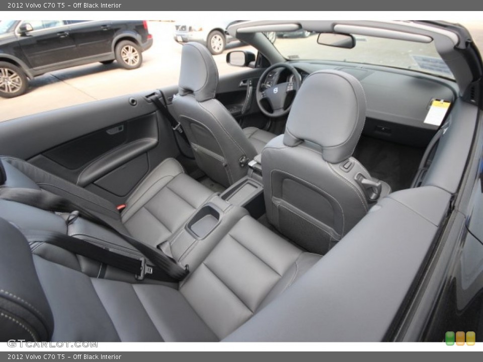 Off Black Interior Photo for the 2012 Volvo C70 T5 #59642786