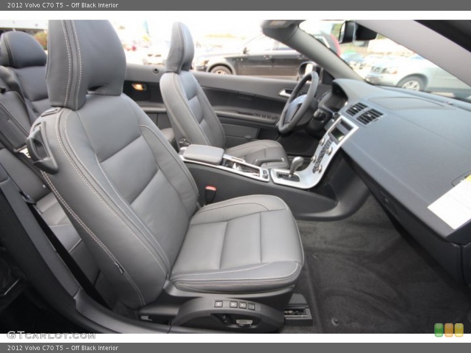 Off Black Interior Photo for the 2012 Volvo C70 T5 #59642804