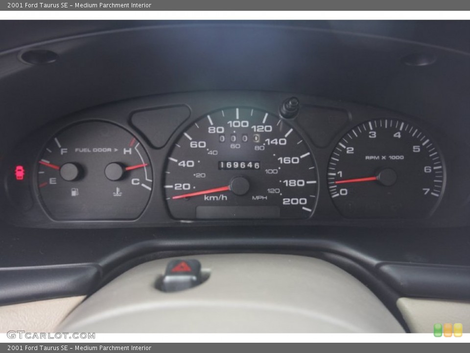 Medium Parchment Interior Gauges for the 2001 Ford Taurus SE #59643353