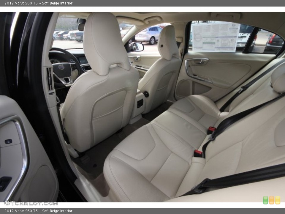 Soft Beige Interior Photo for the 2012 Volvo S60 T5 #59643638
