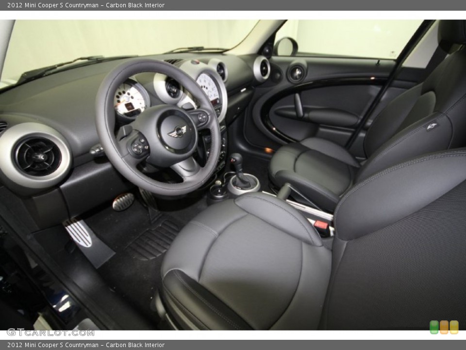 Carbon Black Interior Photo for the 2012 Mini Cooper S Countryman #59644178