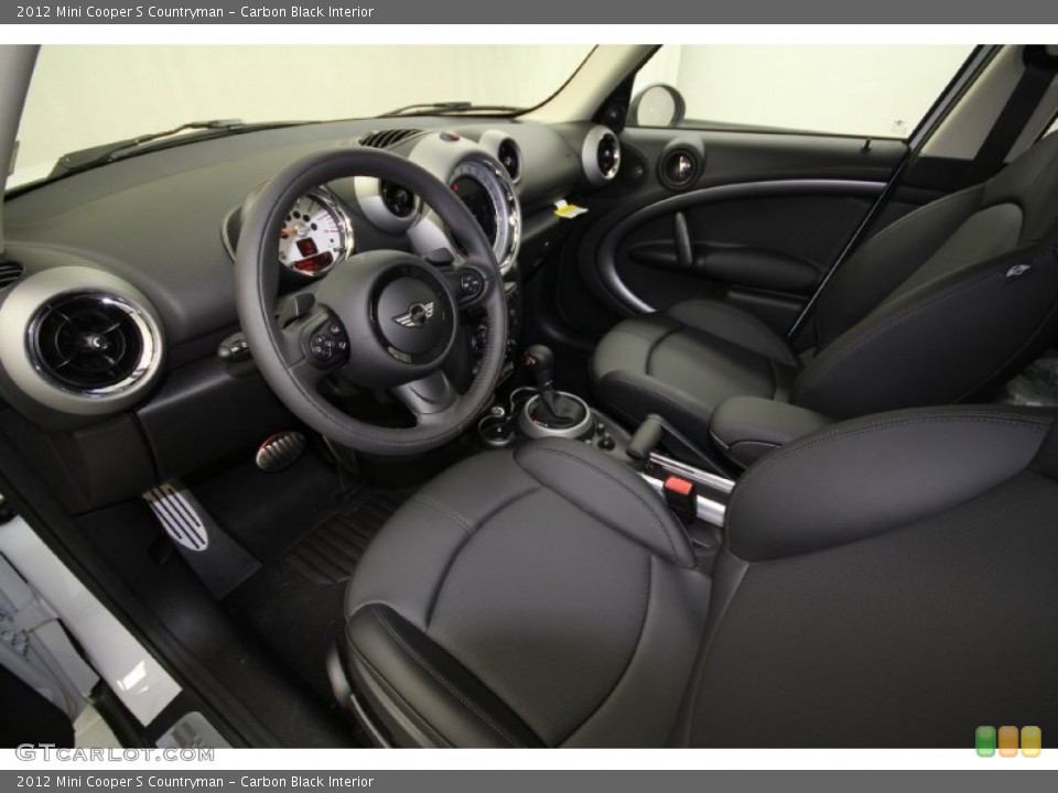 Carbon Black Interior Photo for the 2012 Mini Cooper S Countryman #59644403