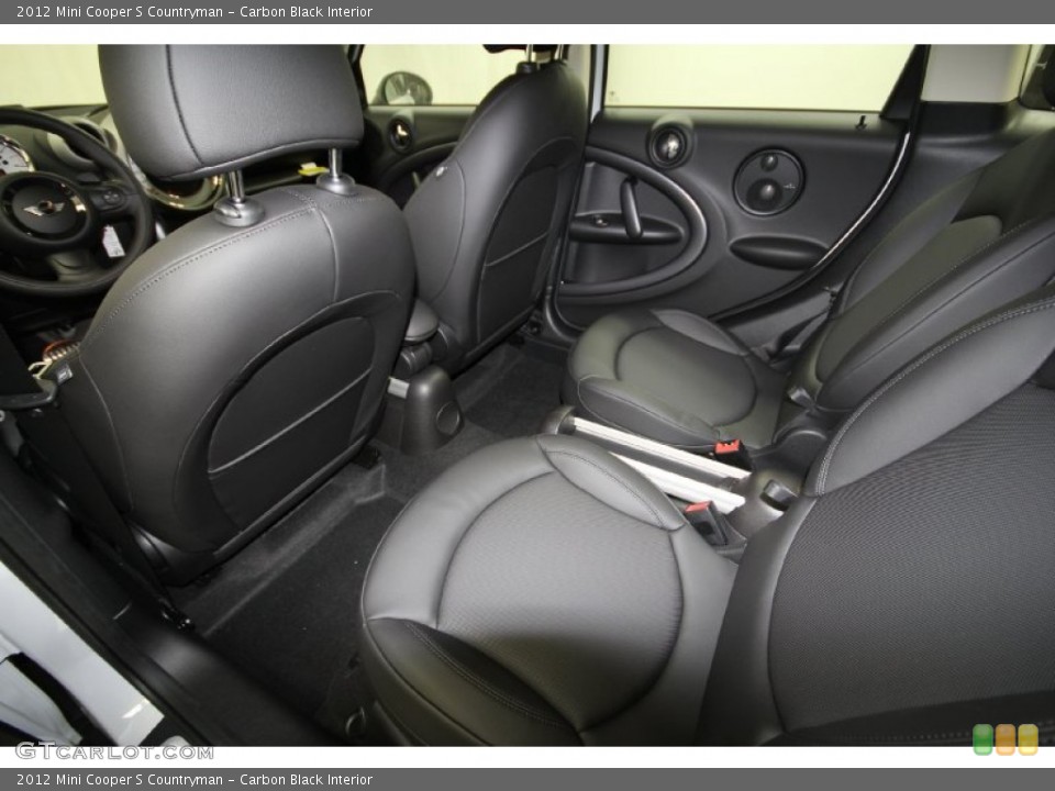 Carbon Black Interior Photo for the 2012 Mini Cooper S Countryman #59644580