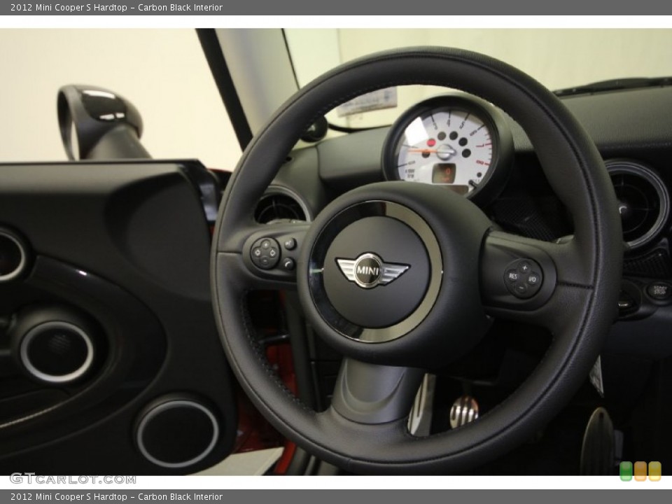 Carbon Black Interior Steering Wheel for the 2012 Mini Cooper S Hardtop #59645039