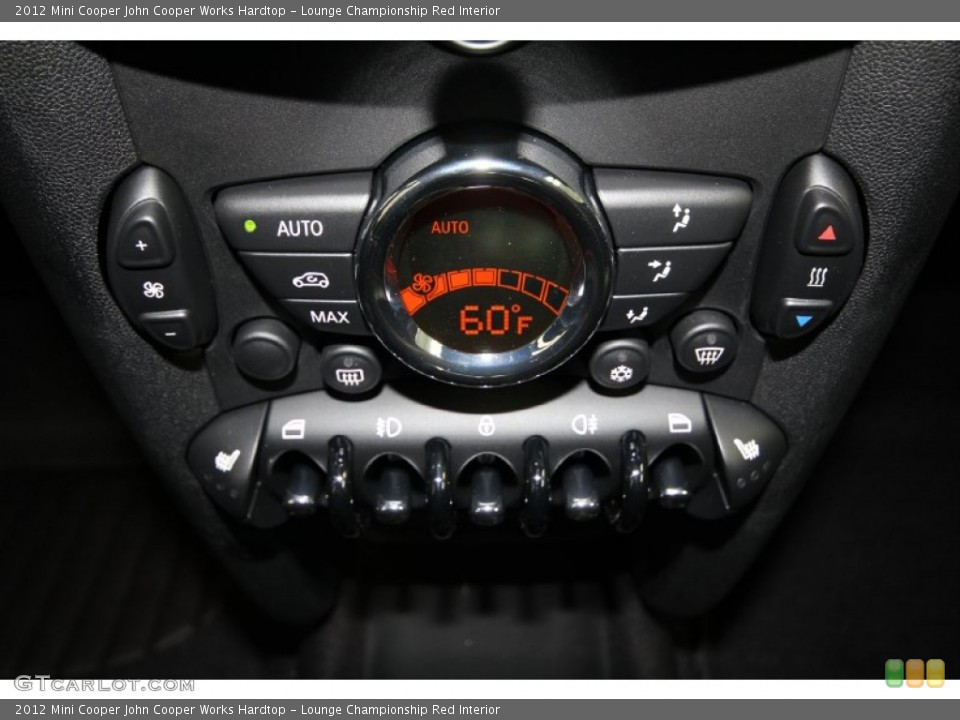 Lounge Championship Red Interior Controls for the 2012 Mini Cooper John Cooper Works Hardtop #59645186