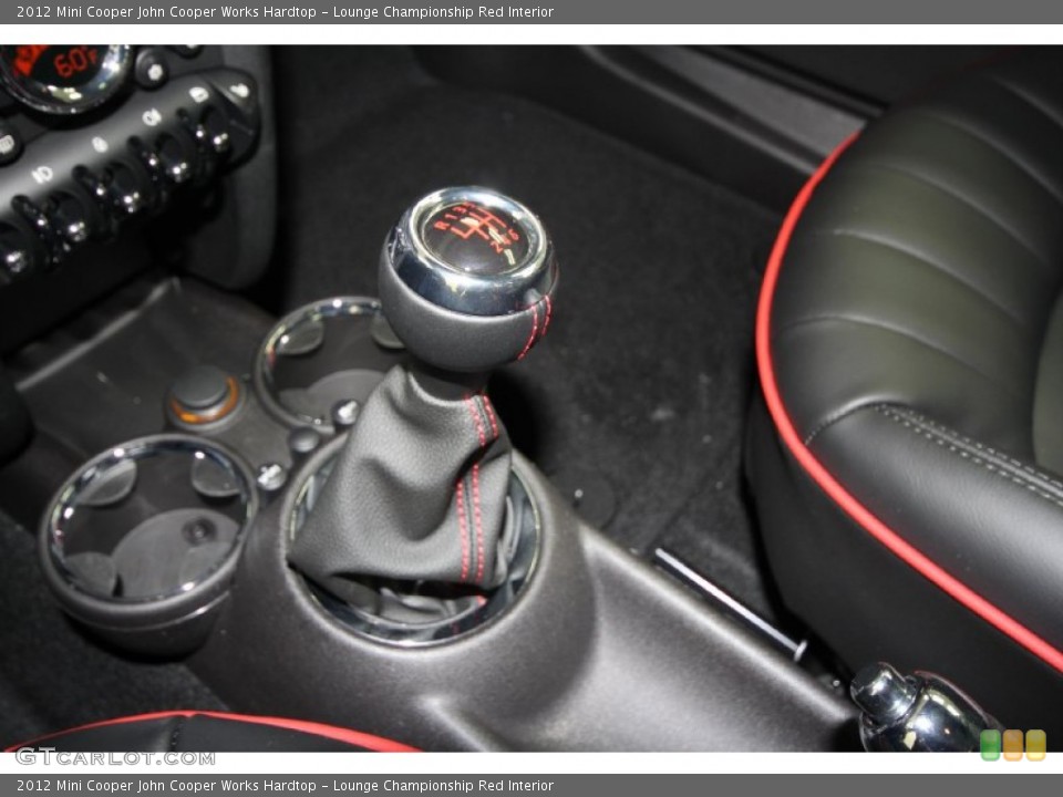 Lounge Championship Red Interior Transmission for the 2012 Mini Cooper John Cooper Works Hardtop #59645204