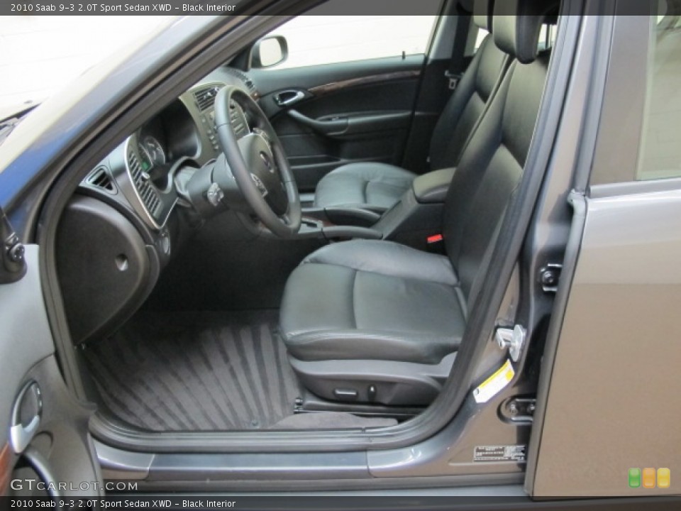 Black Interior Photo for the 2010 Saab 9-3 2.0T Sport Sedan XWD #59645321