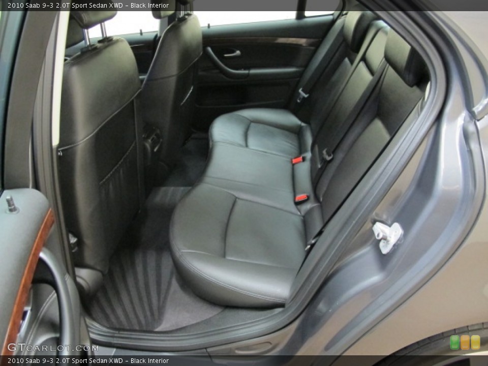 Black Interior Photo for the 2010 Saab 9-3 2.0T Sport Sedan XWD #59645336
