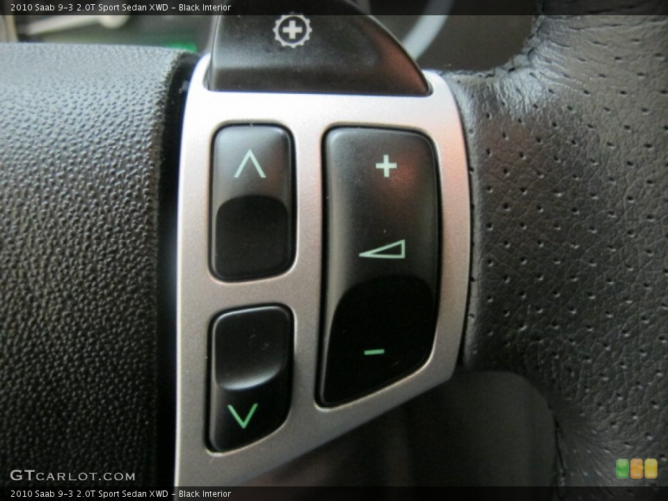Black Interior Controls for the 2010 Saab 9-3 2.0T Sport Sedan XWD #59645492