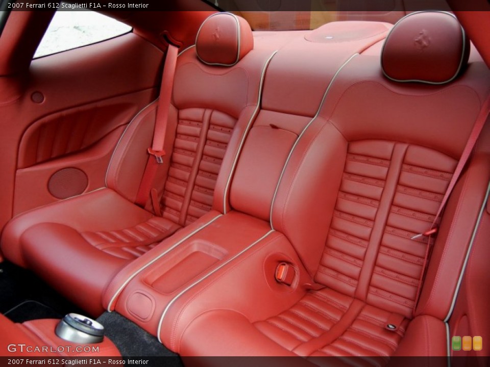 Rosso Interior Photo for the 2007 Ferrari 612 Scaglietti F1A #59645630