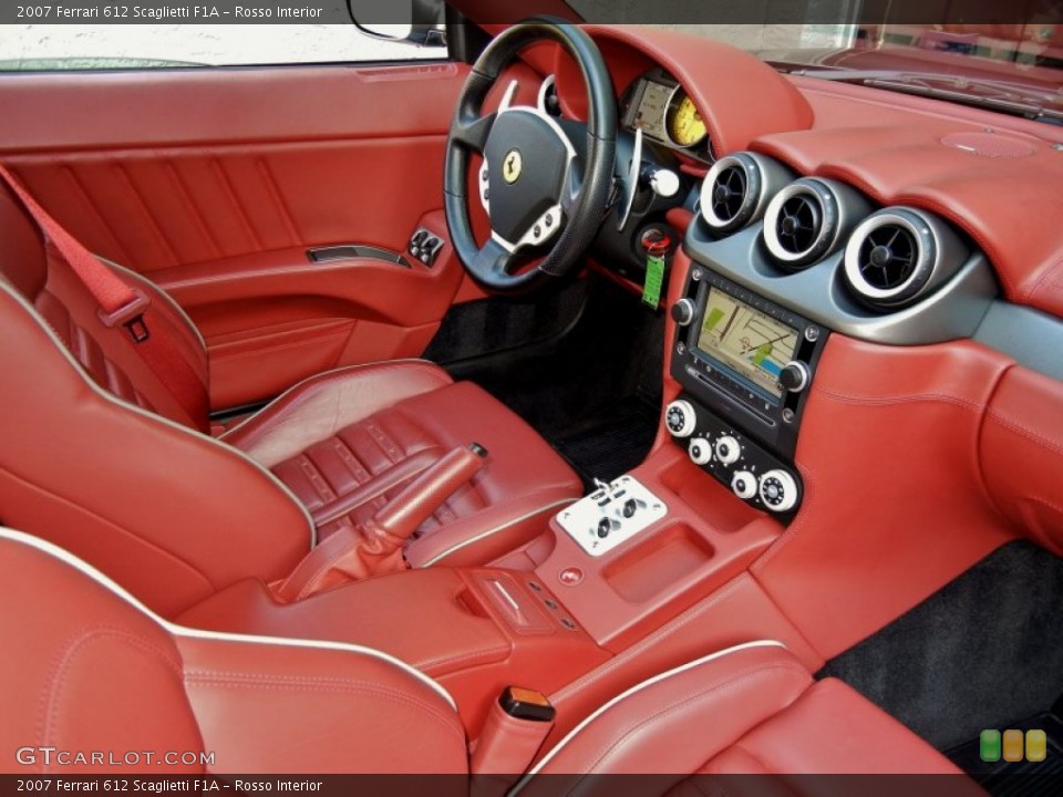 Rosso Interior Photo for the 2007 Ferrari 612 Scaglietti F1A #59645696