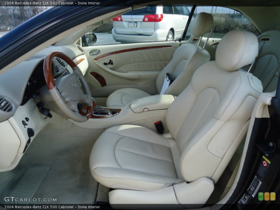 Stone Interior Photo for the 2004 Mercedes-Benz CLK 500 Cabriolet #59646011