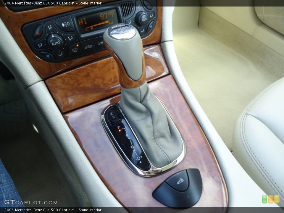 Stone Interior Transmission for the 2004 Mercedes-Benz CLK 500 Cabriolet #59646260