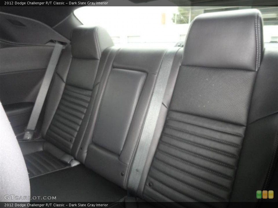 Dark Slate Gray Interior Photo for the 2012 Dodge Challenger R/T Classic #59647604