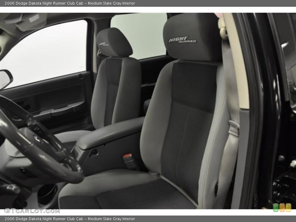 Medium Slate Gray Interior Photo for the 2006 Dodge Dakota Night Runner Club Cab #59650394