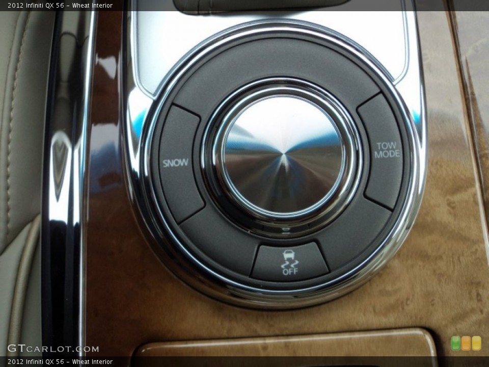 Wheat Interior Controls for the 2012 Infiniti QX 56 #59651567