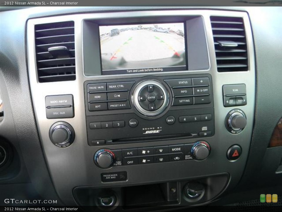 Charcoal Interior Controls for the 2012 Nissan Armada SL #59654327