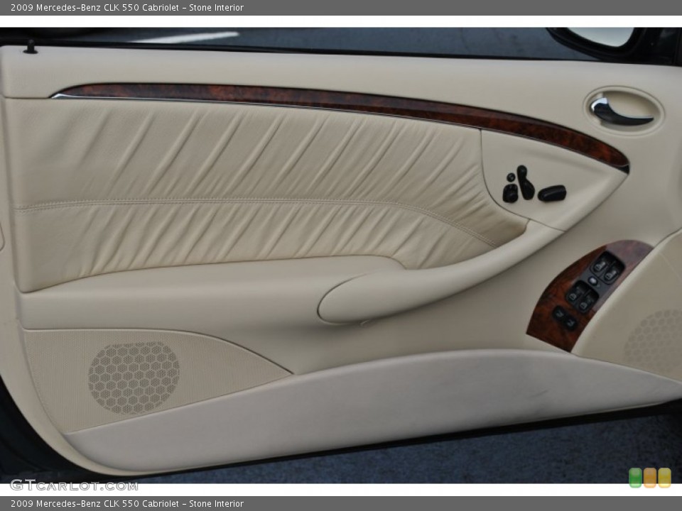 Stone Interior Door Panel for the 2009 Mercedes-Benz CLK 550 Cabriolet #59661089