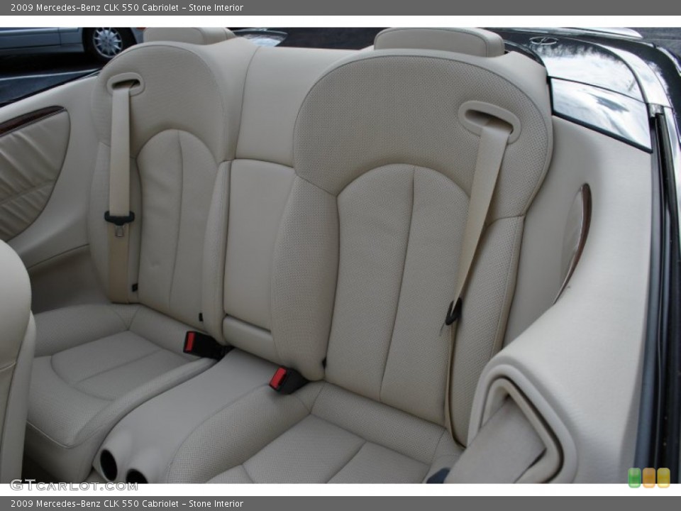 Stone Interior Photo for the 2009 Mercedes-Benz CLK 550 Cabriolet #59661137