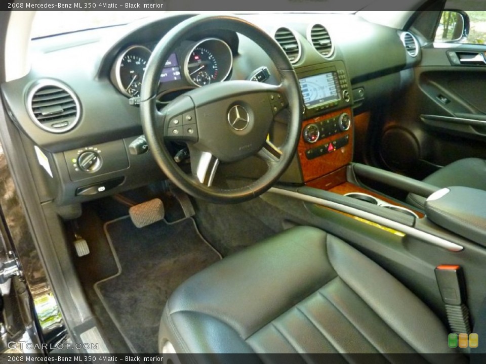 Black Interior Photo for the 2008 Mercedes-Benz ML 350 4Matic #59661392