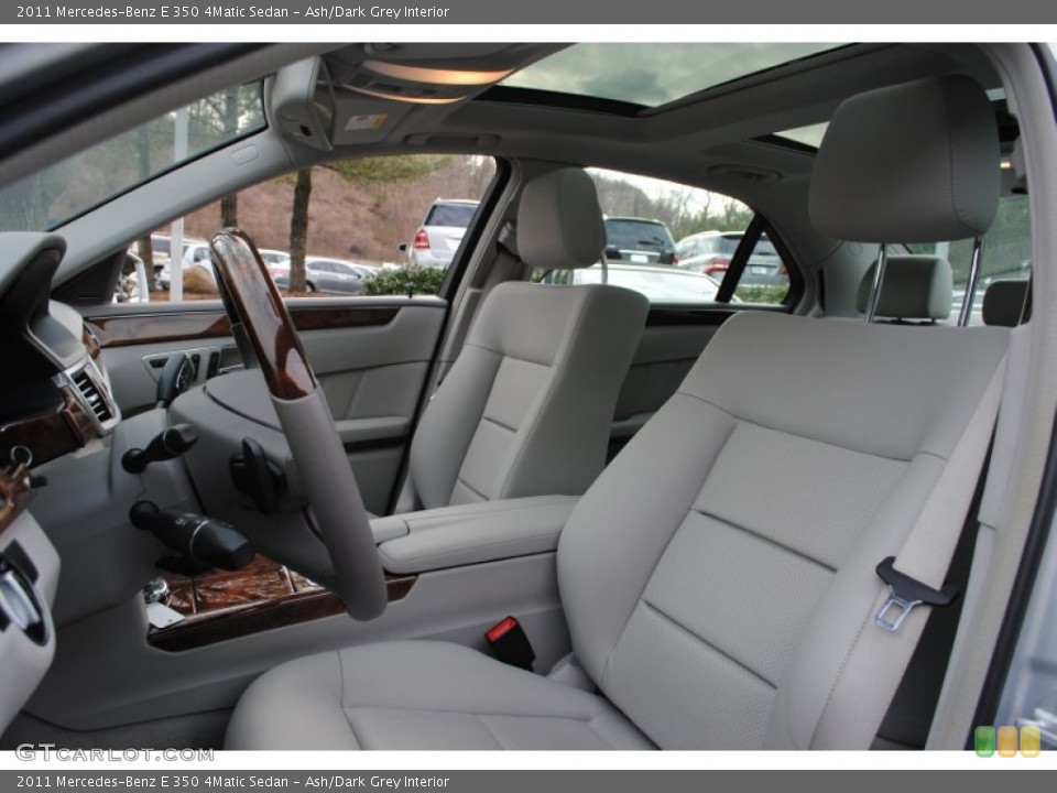 Ash/Dark Grey Interior Photo for the 2011 Mercedes-Benz E 350 4Matic Sedan #59661866