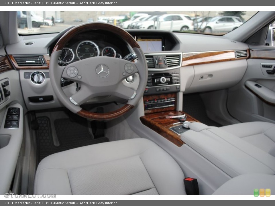 Ash/Dark Grey 2011 Mercedes-Benz E Interiors