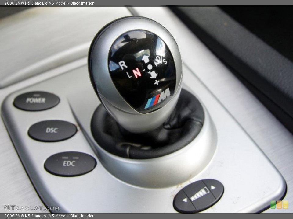 Black Interior Transmission for the 2006 BMW M5  #59662331