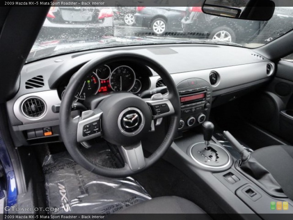 Black Interior Photo for the 2009 Mazda MX-5 Miata Sport Roadster #59662815