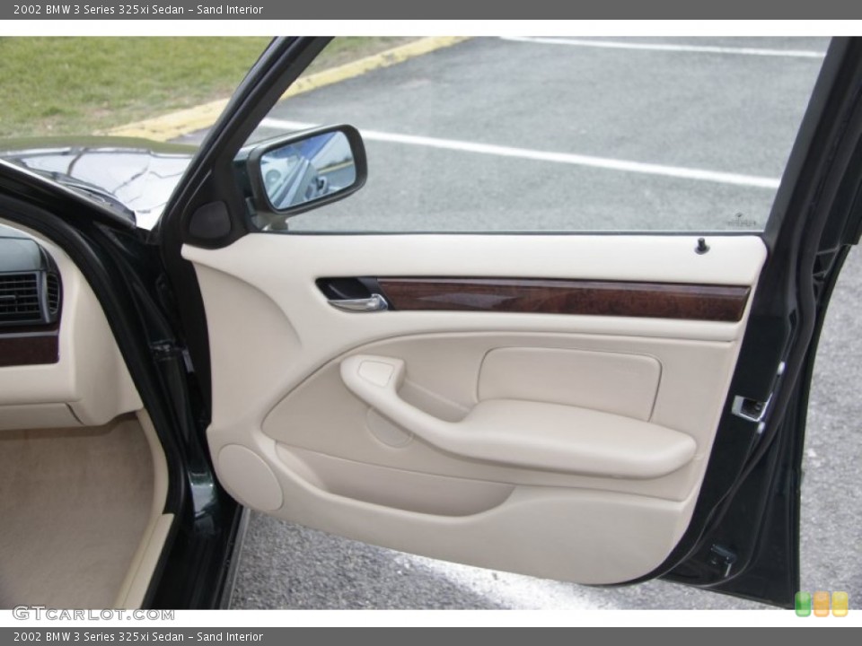 Sand Interior Door Panel for the 2002 BMW 3 Series 325xi Sedan #59663355