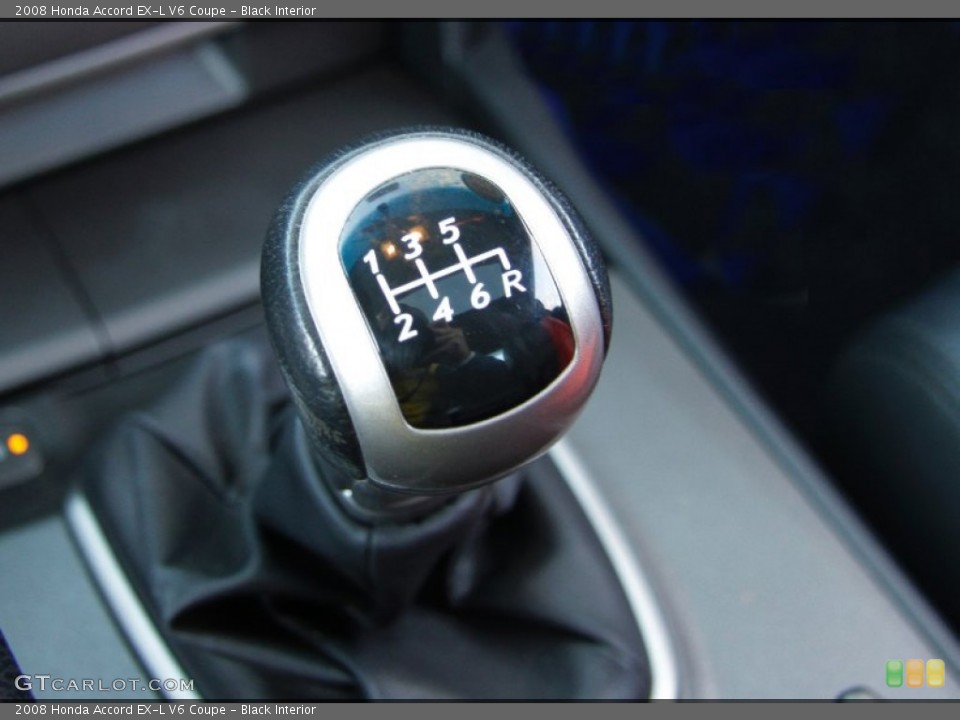 Black Interior Transmission for the 2008 Honda Accord EX-L V6 Coupe #59664348