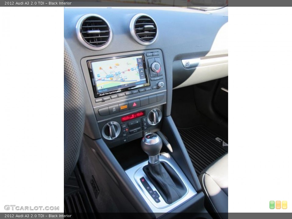 Black Interior Controls for the 2012 Audi A3 2.0 TDI #59667090