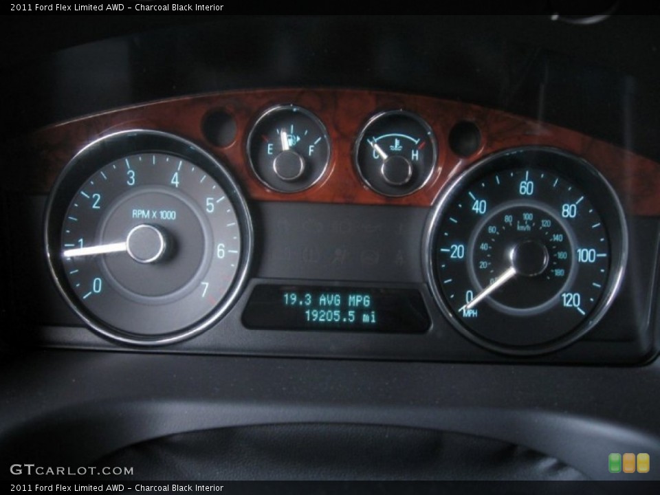 Charcoal Black Interior Gauges for the 2011 Ford Flex Limited AWD #59670145