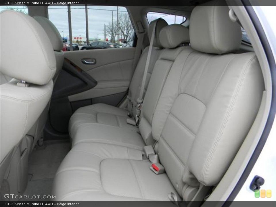 Beige Interior Photo for the 2012 Nissan Murano LE AWD #59670898