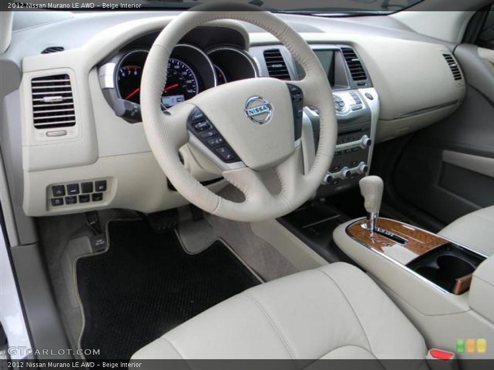 Beige Interior Photo for the 2012 Nissan Murano LE AWD #59670933