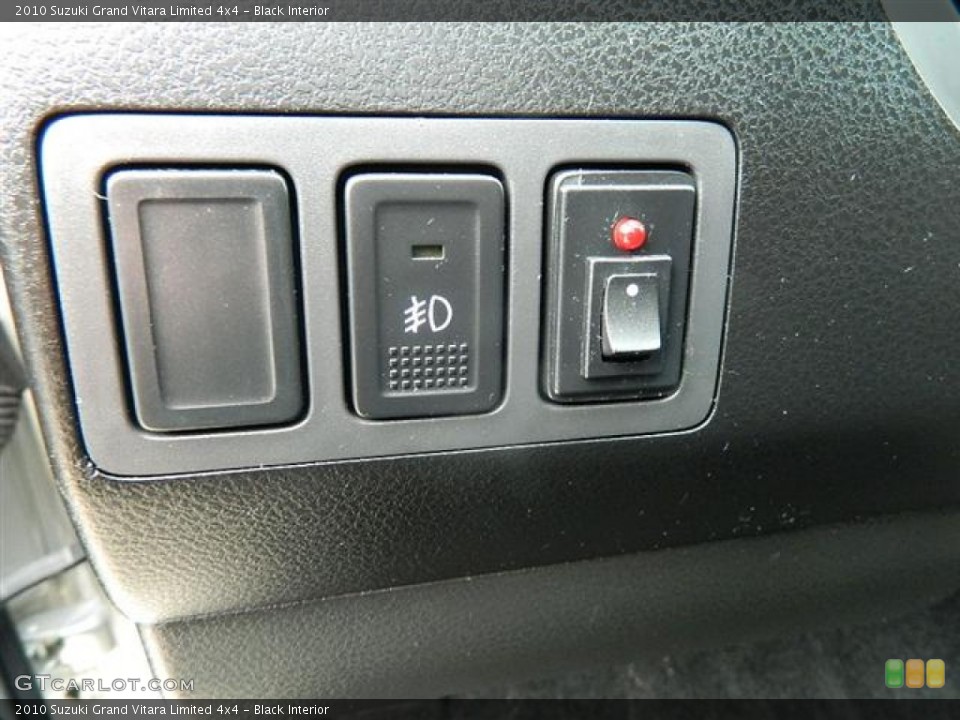 Black Interior Controls for the 2010 Suzuki Grand Vitara Limited 4x4 #59671161