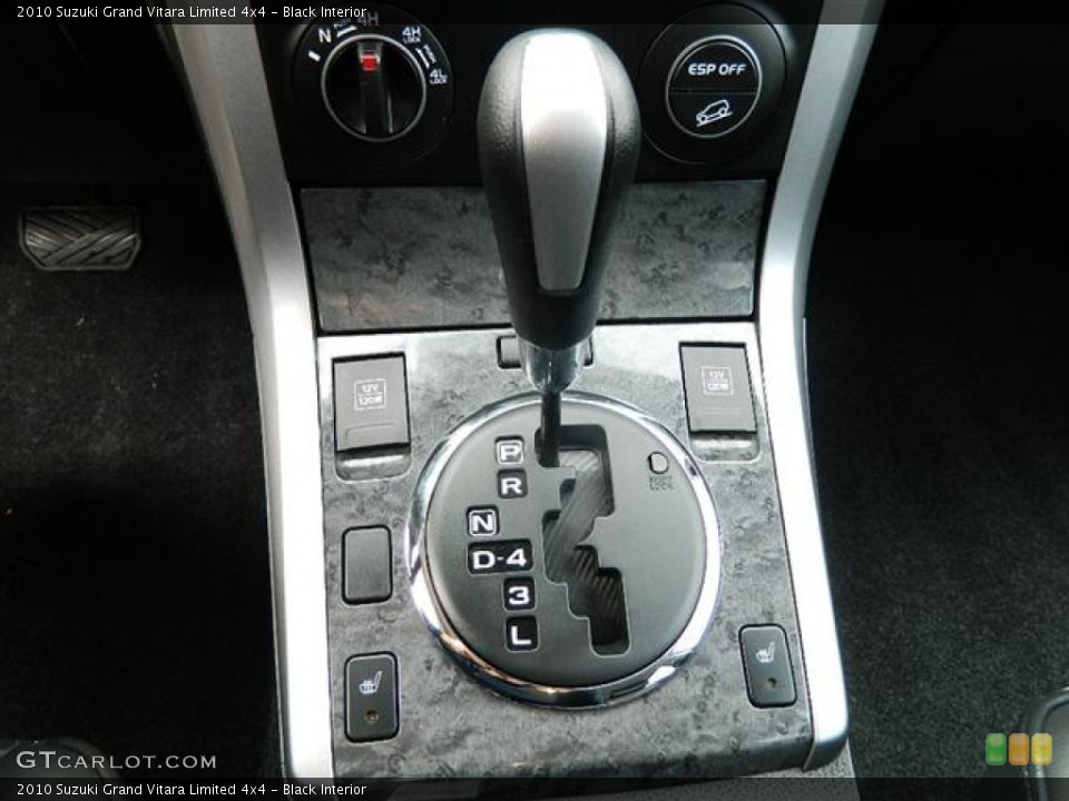 Black Interior Transmission for the 2010 Suzuki Grand Vitara Limited 4x4 #59671186