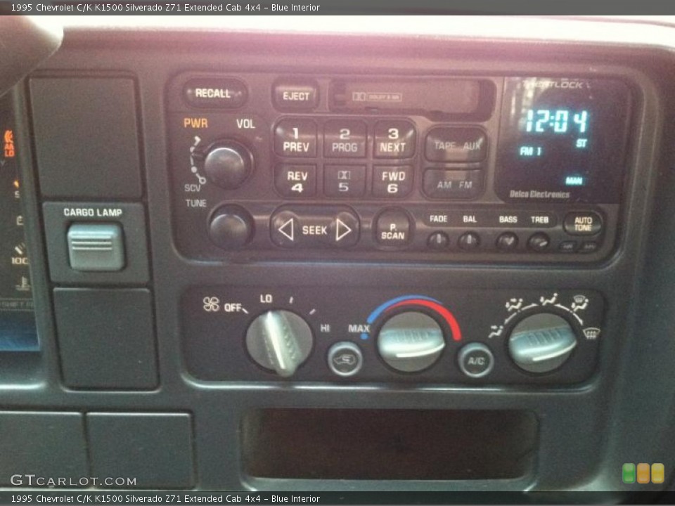 Blue Interior Audio System for the 1995 Chevrolet C/K K1500 Silverado Z71 Extended Cab 4x4 #59671810