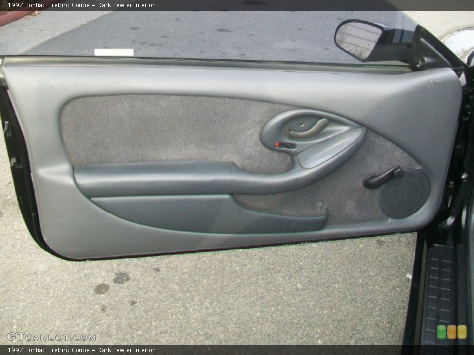 Dark Pewter Interior Door Panel for the 1997 Pontiac Firebird Coupe #59672230