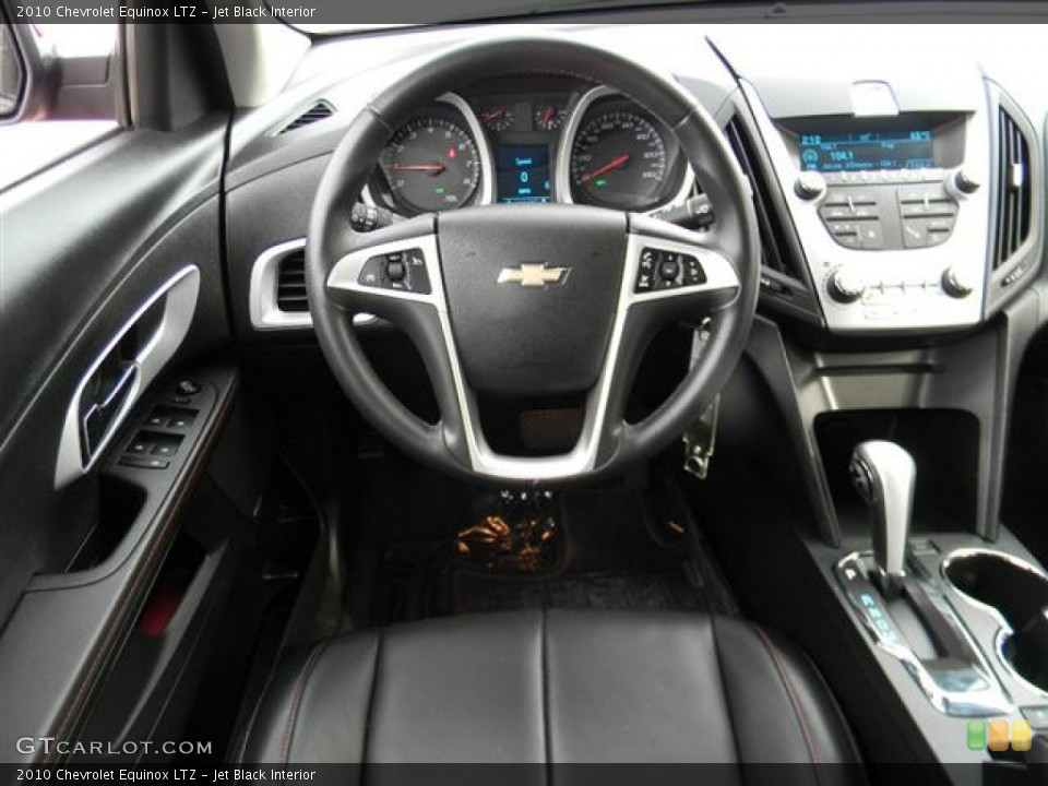 Jet Black Interior Dashboard for the 2010 Chevrolet Equinox LTZ #59673580