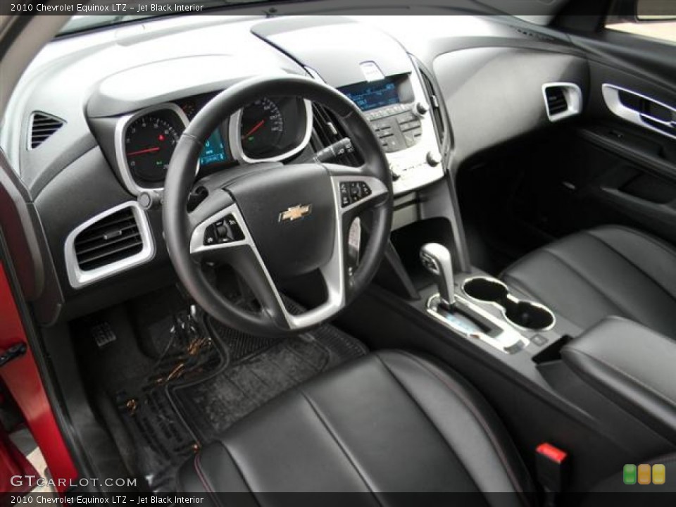 Jet Black Interior Prime Interior for the 2010 Chevrolet Equinox LTZ #59673595