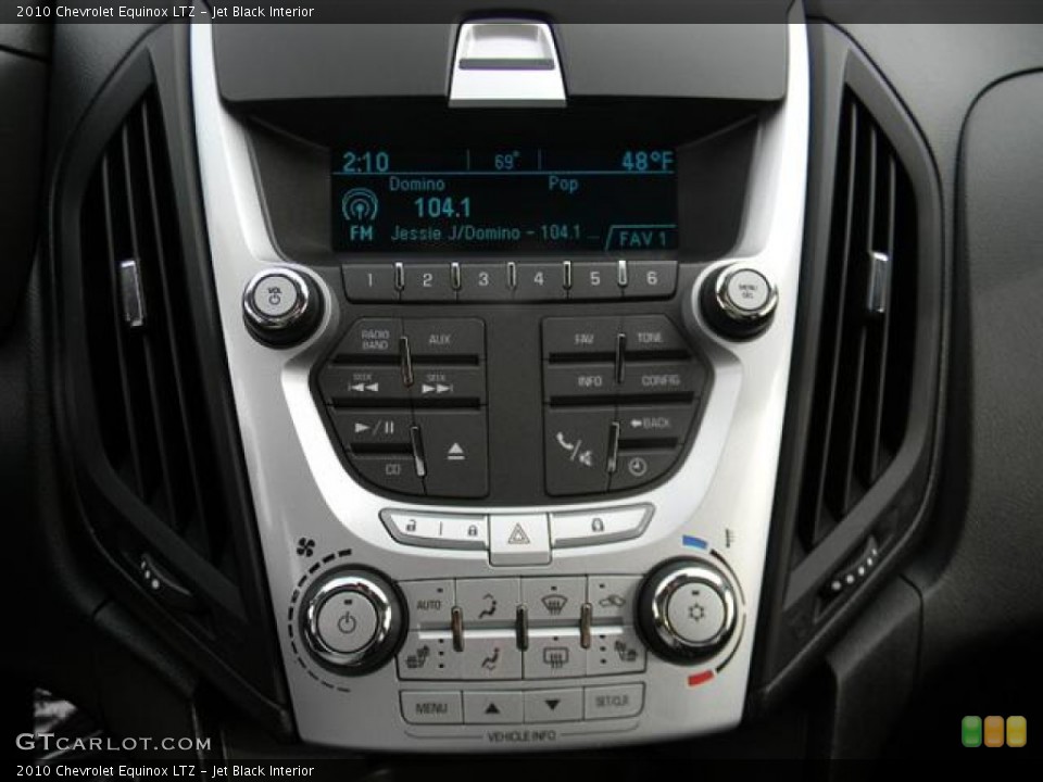 Jet Black Interior Controls for the 2010 Chevrolet Equinox LTZ #59673649