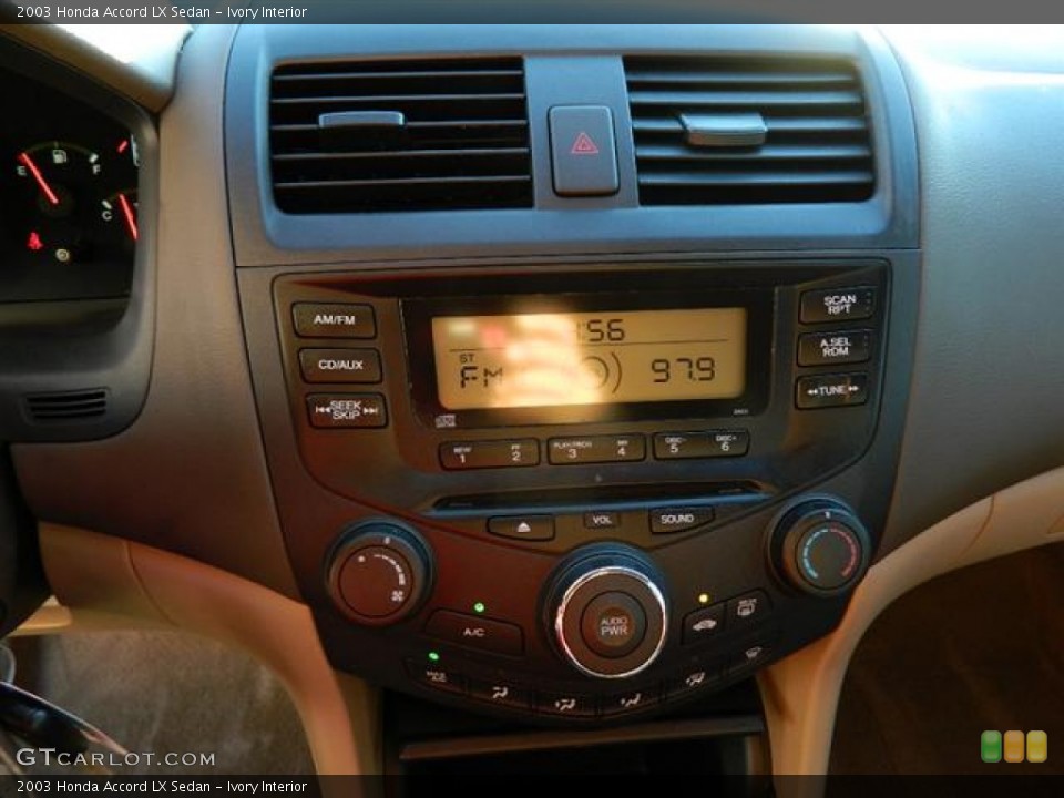 Ivory Interior Controls for the 2003 Honda Accord LX Sedan #59674065