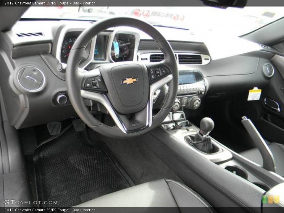 Black Interior Dashboard for the 2012 Chevrolet Camaro SS/RS Coupe #59674891