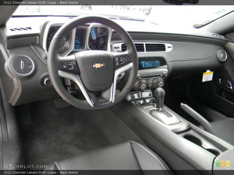 Black Interior Dashboard for the 2012 Chevrolet Camaro SS/RS Coupe #59675113