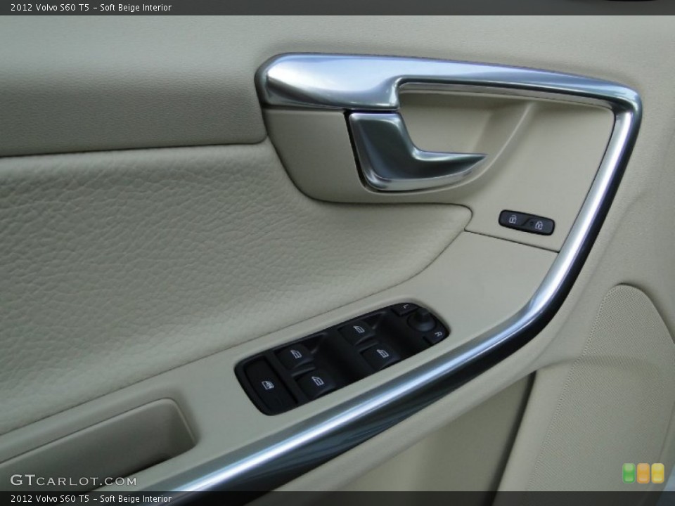 Soft Beige Interior Controls for the 2012 Volvo S60 T5 #59676142